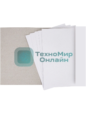 Картон белый Silwerhof мелованный 20л. A4 Create 240г/м2 обл.мел.картон ПЭТ 200x280мм