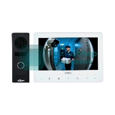 Комплект домофона Dahua DHI-KTA02M белый