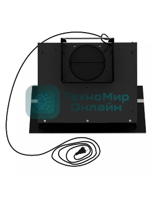 Вытяжка наклонная Elikor Rise BK 50 черный, 50 см, 750 куб. м/ч, 56 дБ