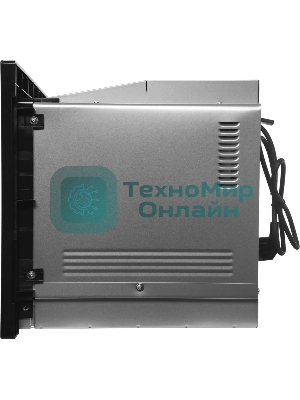 Встраиваемая микроволновая печь Domfy DM2540BW BG черный, 25 л, 900 Вт, переключатели - поворотный механизм/кнопки