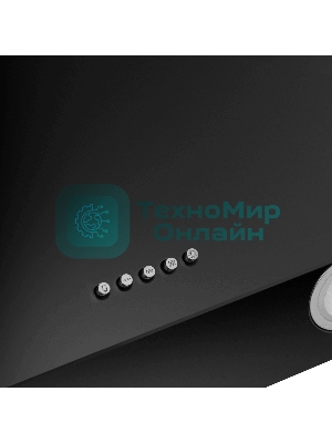 Вытяжка наклонная Maunfeld Tower 90 черный, 90 см, 700 куб. м/ч, 66 дБ