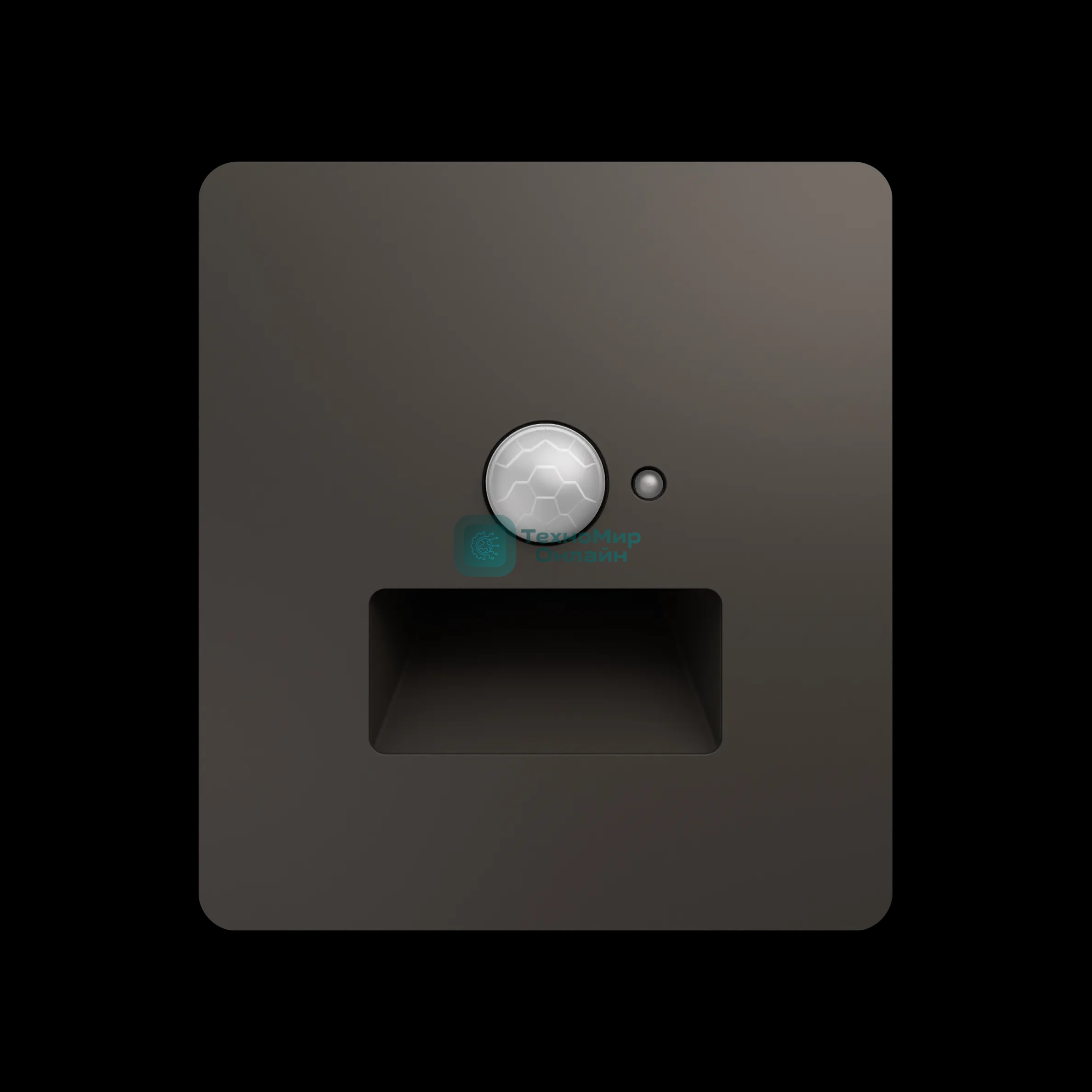 Подсветка настенная Kranz ROUND для ног с/у титан