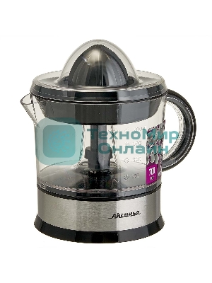 Соковыжималка АКСИНЬЯ КС-2200 чёрный, цитрусовая, 40 Вт, 700 мл, электронное, реверс