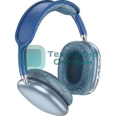 Беспроводные/проводные наушники Borofone BO22 синий, полноразмерные, Bluetooth + проводной, складная конструкция, микрофон, до 12 ч