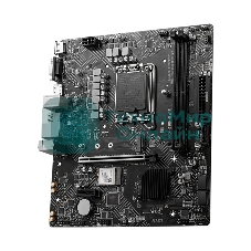Материнская плата MSI PRO H610M-G WIFI H610, LGA1700, 2*DDR5, 1*PCIEx16, 1*PCIEx1, 1*M.2, 4*USB3.2Gen1, 6*USB2.0, 4*SATA3.0, 1G, VGA, DP, HDMI, M-ATX, RTL