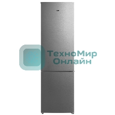 Холодильник CENTEK CT-1735 нержавеющая сталь двухкамерный 245/76л морозилка снизу, No Frost