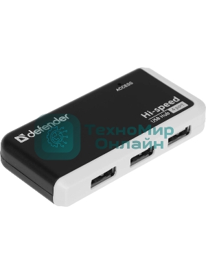 USB-разветвитель Defender QUADRO INFIX, USB 2.0 - 4 порта, USB