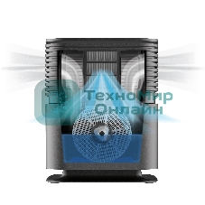 Мойка воздуха Venta AeroStyle Compact AW735 черный, 50 м², 6 л, холодное испарение, HEPA-фильтр, угольный фильтр, ночной режим
