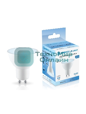 Лампа светодиодная Ambrella light 180906 LED MR16 9W IC GU10 6400K 175-265V