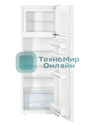 Холодильник Liebherr CTE 2931-26 001 белый двухкамерный 218/52л морозилка сверху