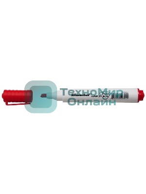 Маркер для досок Silwerhof Prime+, скошенный пишущий наконечник, 2-5мм, красный, коробка