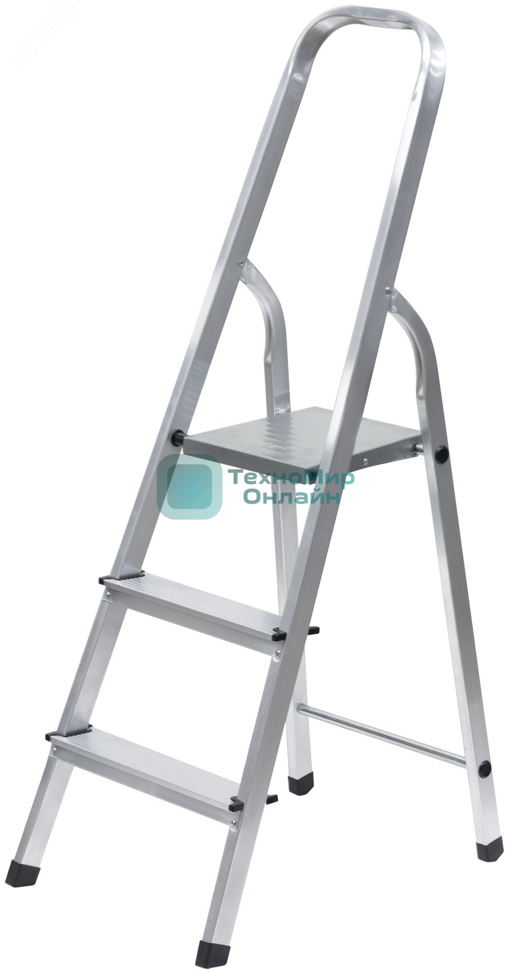 Лестница-стремянка алюминиевая Fit 3 ступени, вес 2 .62кг