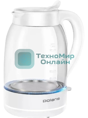 Чайник электрический Polaris PWK 1797CGL 1.8л. 2200Вт белый