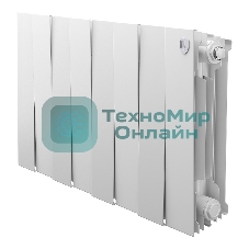 Радиатор биметаллический Royal Thermo PianoForte 300 белый - 8 секц.