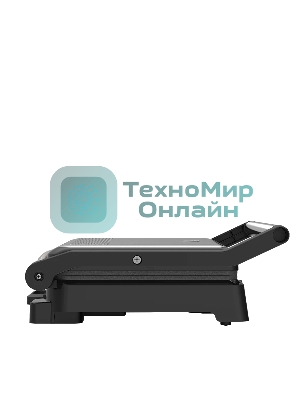 Гриль электрический Topdevice EG1/2200 Вт/0-240 °C/раскрытие на 180 °C/несъемные панели/черно-серебристый (TDSEG001_BK)