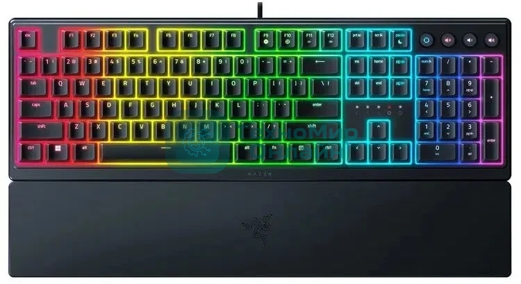 Клавиатура Razer Ornata V3 проводная, USB Type-A, чёрный (РУ раскладка)
