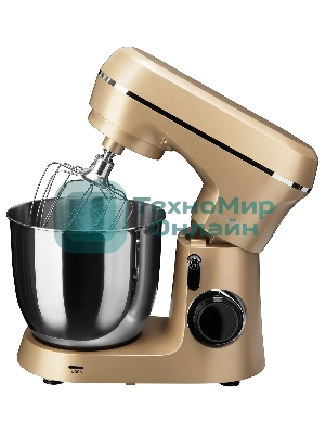 Миксер планетарный Starwind SPM6163 1300 Вт, золотистый