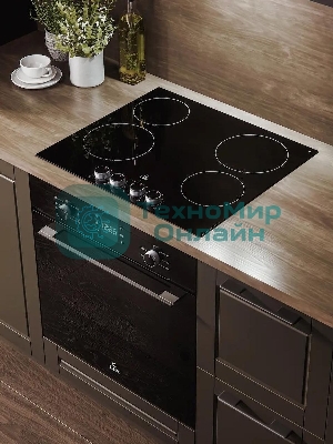 Варочная поверхность Lex EVH 6040 M BL черный