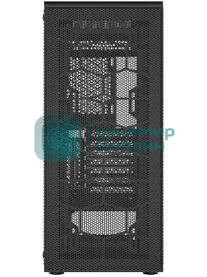 Компьютерный корпус Bloody BD-CC115 черный без БП ATX 8x120мм 1xUSB 2.0 1xUSB 3.0 audio bott PSU