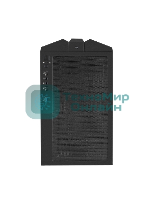 Компьютерный корпус Miditower ExeGate EVO-9205-NPX500 (ATX, БП 500NPX с вент. 12 см, с окном, 1*USB+1*USB 3.0, аудио, 3 вент. 12см с RGb подсветкой)