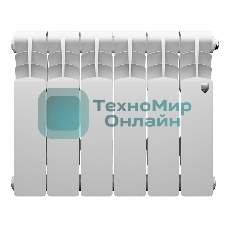 Радиатор биметаллический Royal Thermo Revolution B 350 - 6 секц.