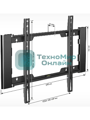 Кронштейн для телевизора Holder LCD-F4915-B черный, 26-55