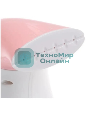 Отпариватель Kelli КL-312 белый/розовый, 1800 Вт, 20 г/мин, 500 мл