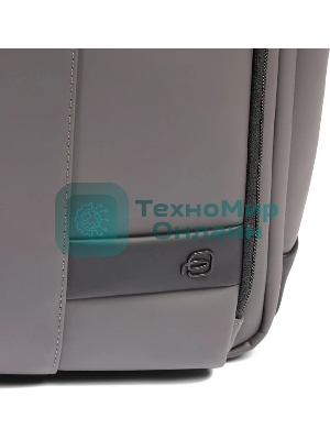 Рюкзак мужской Piquadro Wollem Rubber CA6239W129W/GRN серый/черный полиуретан