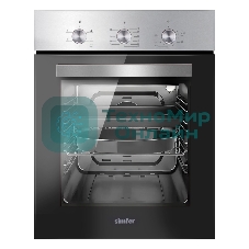 Электрический духовой шкаф Simfer B4EM16016, встраиваемый, нержавеющая сталь