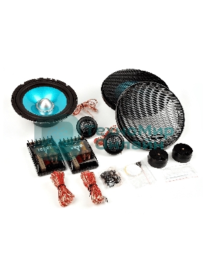 Колонки автомобильные Ural Бирюза АС-Б1627К, 140Вт, 92дБ, 4Ом, 16.5 см, (6 1/2 дюйм), 4 шт, компонентные, двухполосные