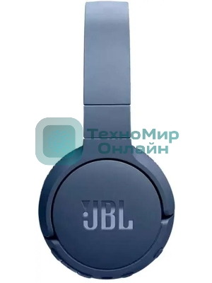 Беспроводные/проводные наушники JBL Tune 670NC синий, накладные, Bluetooth + проводной, активное шумоподавление, складная конструкция, до 70 ч