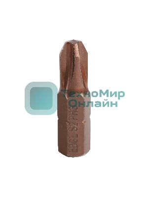 Бита EDGE by PATRIOT PH3, сталь S2, длина 25 мм, 3шт в блистере