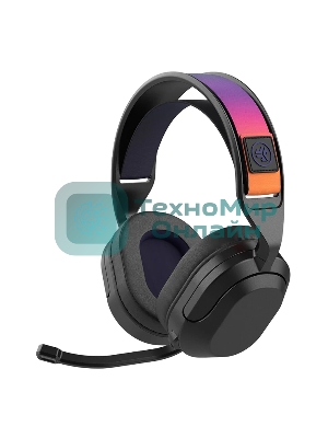 Гарнитура JLab Nightfall Wireless Gaming Headset чёрный, беспроводная, Bluetooth, до 70 ч
