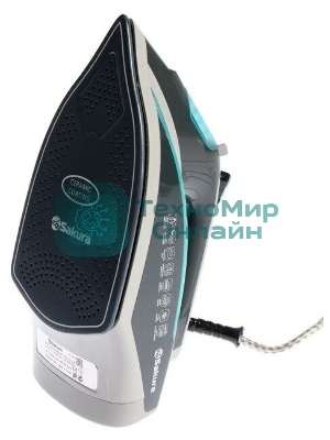 Утюг Sakura SA-3061CG Premium 2600 Вт керам.подошва автооткл пар.увлажнение самоочист