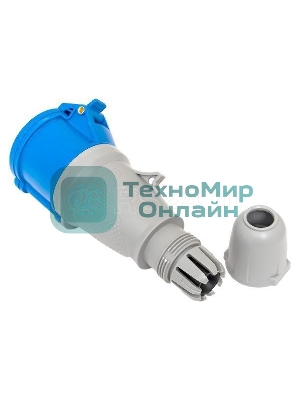 Розетка переносная 223 2P+PE 32А 220 В IP44 PROxima EKF ps-223-32-220-PRO