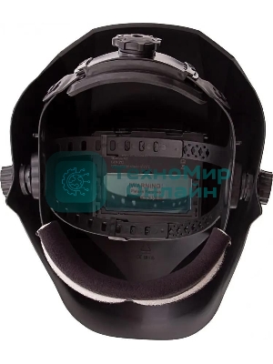 Щиток защитный Сибртех лицевой маска сварщика с автозатемнением Ф5, коробка