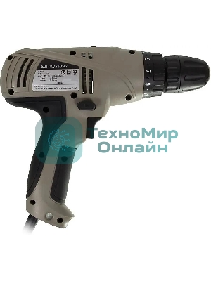 Дрель-шуруповерт ИНТЕРСКОЛ ДШ-10/260Э2, 260 Вт, 35 Нм, щеточный