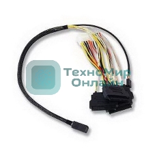 Кабель Amphenol RHS36-4819, (HDmSAS SFF8643 to 4*SAS SFF8482 internal cable), 75 см