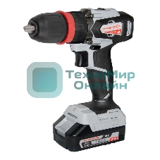 Дрель-шуруповерт ИНТЕРСКОЛ ДА-13/18ВК, 18 В, 2 Ач, 45 Нм, бесщеточный