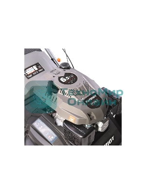 Газонокосилка бензиновая PATRIOT PT 66LS, 201сс, 6,5л.с., 66см, 70л. трав., метал. дека, привод на колеса, мульчирование, боковой выброс, 2 ножа