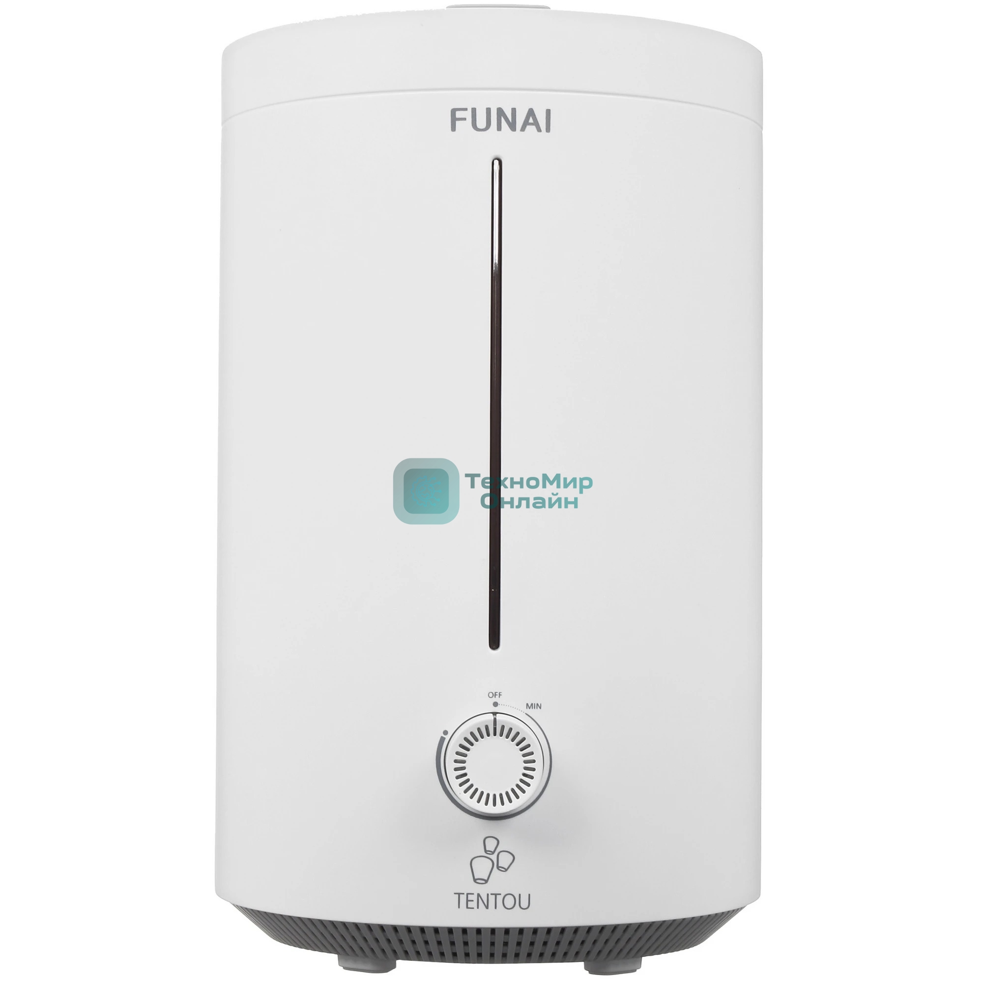 Увлажнитель воздуха FUNAI TENTOU USH-TTM7201WC белый, 30 м², 5 л, гигростат