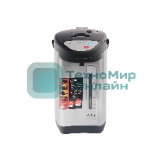 Термопот Mystery MTP-2452 4 л, 700 Вт, черный/серебристый