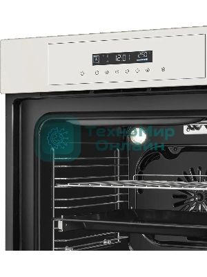 Шкаф духовой электрический Maunfeld AEOD60103BG, 60л, дверца с 3 стеклами, бежевый