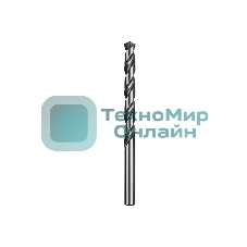 Сверло по металлу KRAFTOOL HSS-G 9.0 х125мм, сталь М2(S6-5-2)