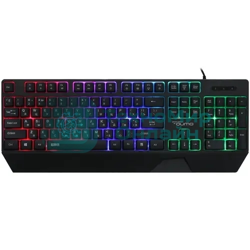 Клавиатура Qumo Twins K68 проводная, USB Type-A, чёрный