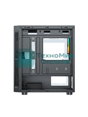 Компьютерный корпус ACD Citadel 104 ATX, черный, USB 3.0x1+USB 2.0x2+HD audio,3x12см F1 ARGb fans at front(Slave fans),1x12см F1 ARGb fan at rear (Master fan)