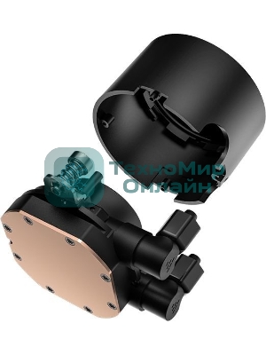 Система жидкостного охлаждения PcCooler DA360 BK ARGb Soc-AM5/AM4/1200/1700/1851 черный 4-pin Al 300W Ret (DA360-BKAWXX-GL)