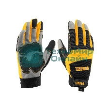Перчатки универсальные Denzel усиленные, размер 10