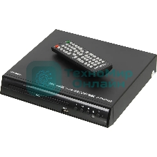 Плеер DVD Hyundai H-DVD100 черный ПДУ