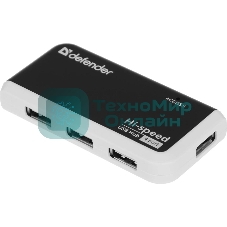 USB-разветвитель Defender QUADRO INFIX, USB 2.0 - 4 порта, USB